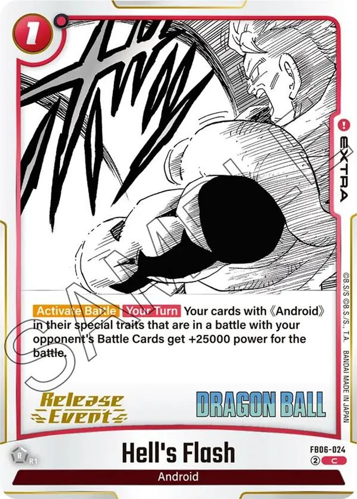 Hell's Flash (Manga Booster 01 Release Event)