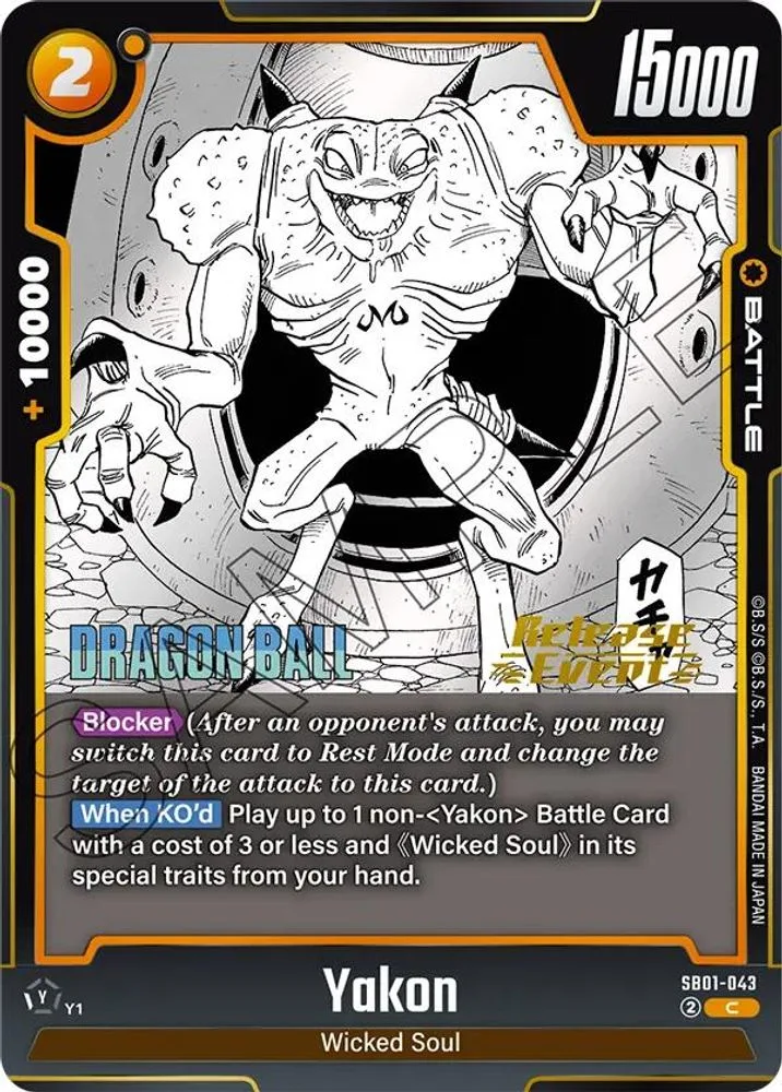 Yakon (Manga Booster 01 Release Event)