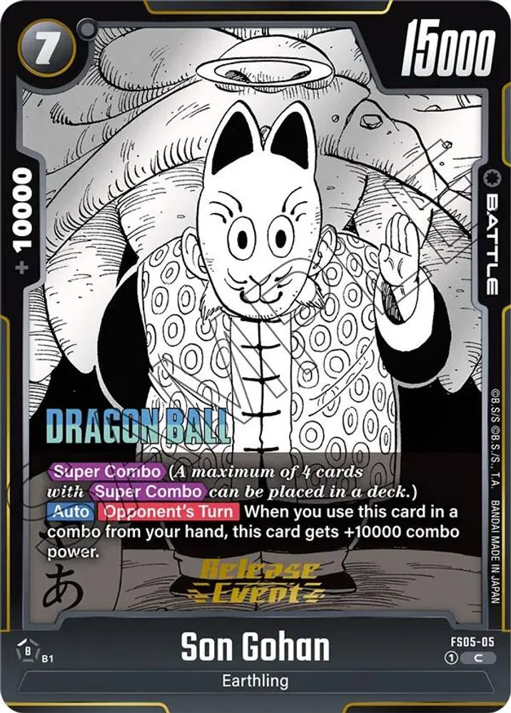 Son Gohan (Manga Booster 01 Release Event)