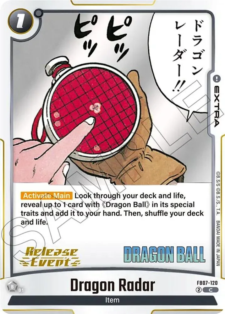 Dragon Radar (Manga Booster 02 Release Event)