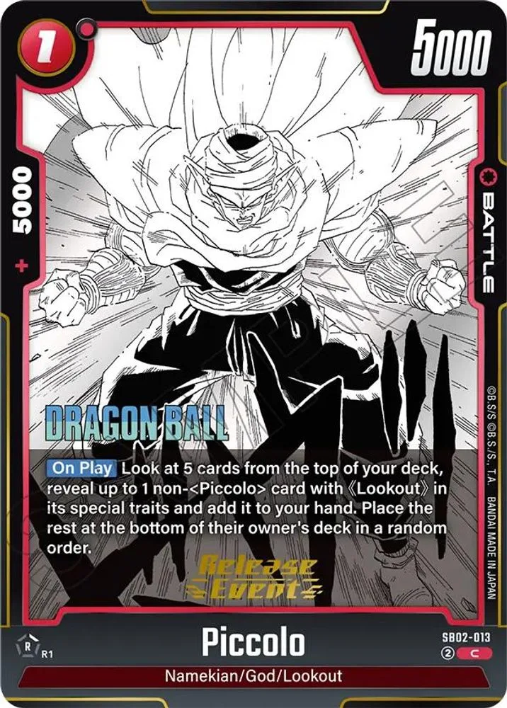 Piccolo (Manga Booster 02 Release Event)