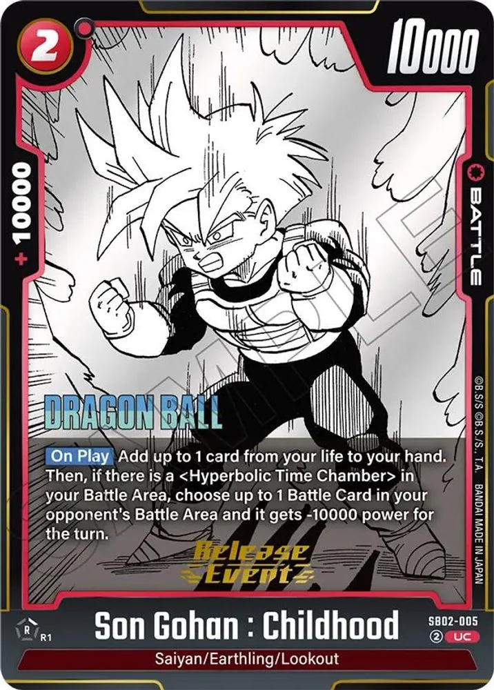 Son Gohan : Childhood (Manga Booster 02 Release Event)