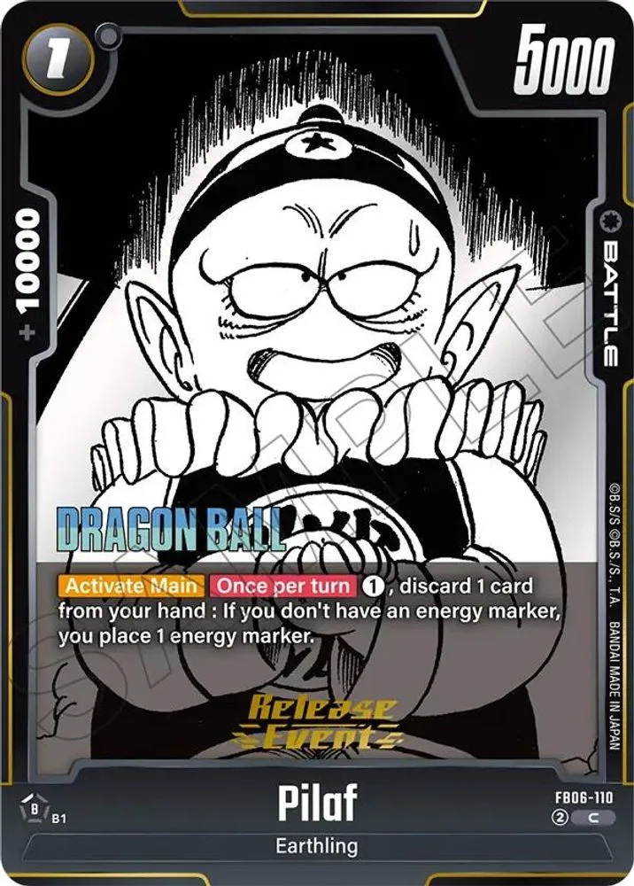 Pilaf (Manga Booster 02 Release Event)