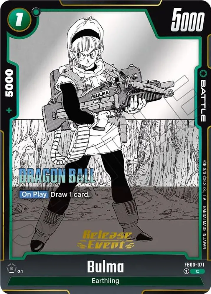 Bulma (Manga Booster 02 Release Event)