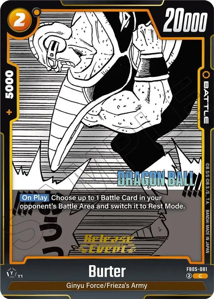 Burter (Manga Booster 02 Release Event)