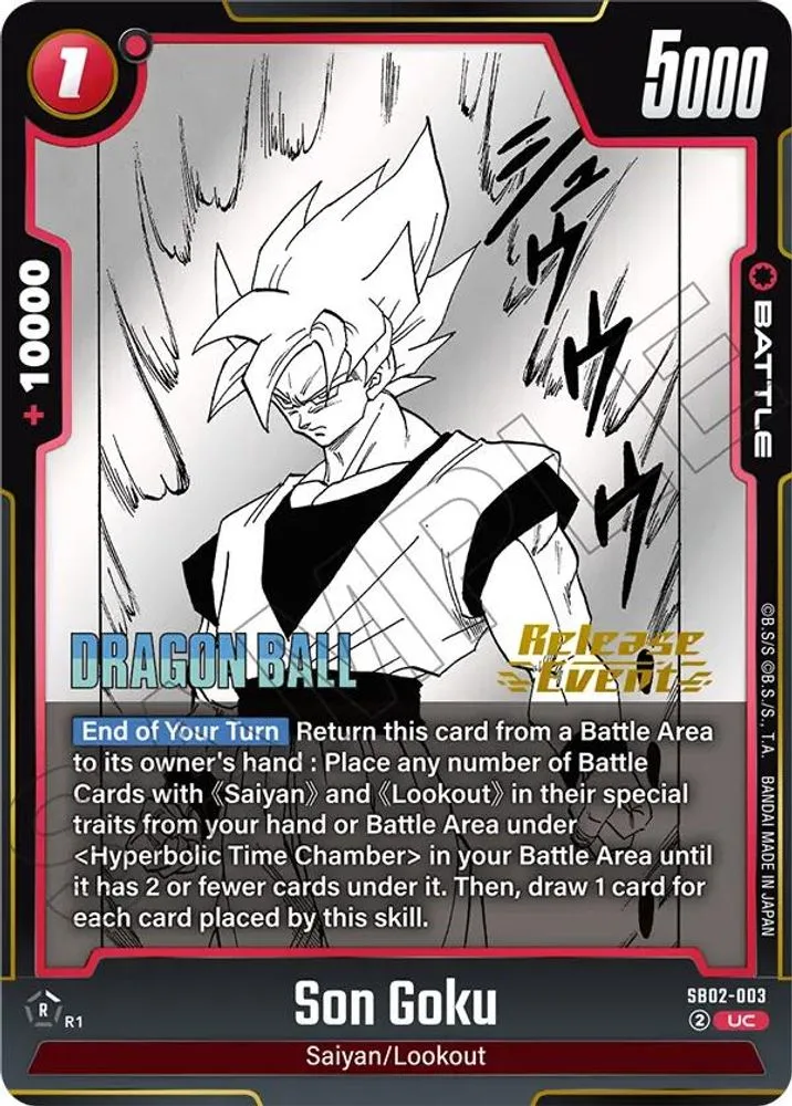 Son Goku (Manga Booster 02 Release Event)