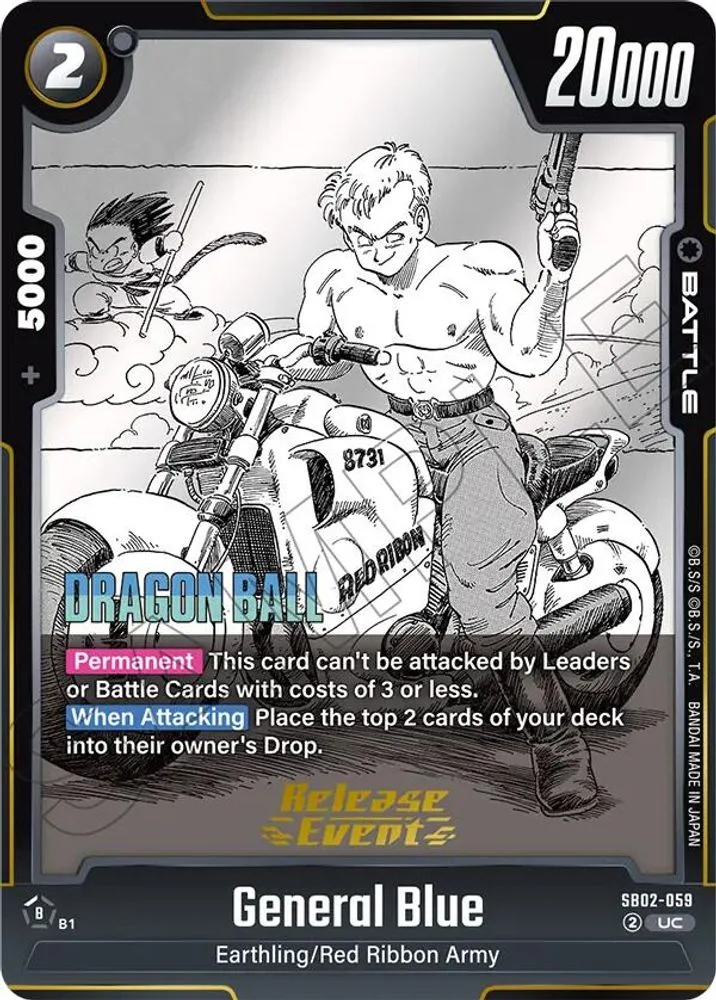 General Blue (Manga Booster 02 Release Event)