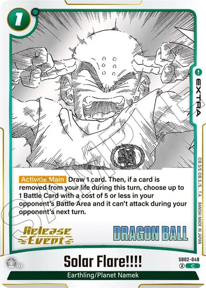 Solar Flare!!!! (Manga Booster 02 Release Event)