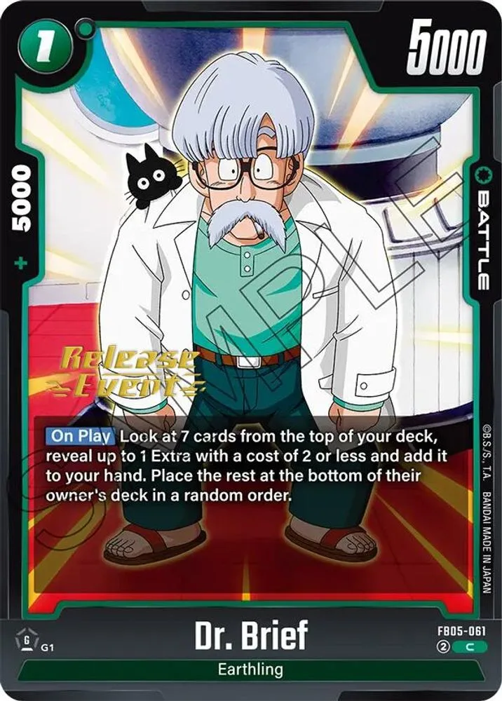 Dr. Brief (Release Event)