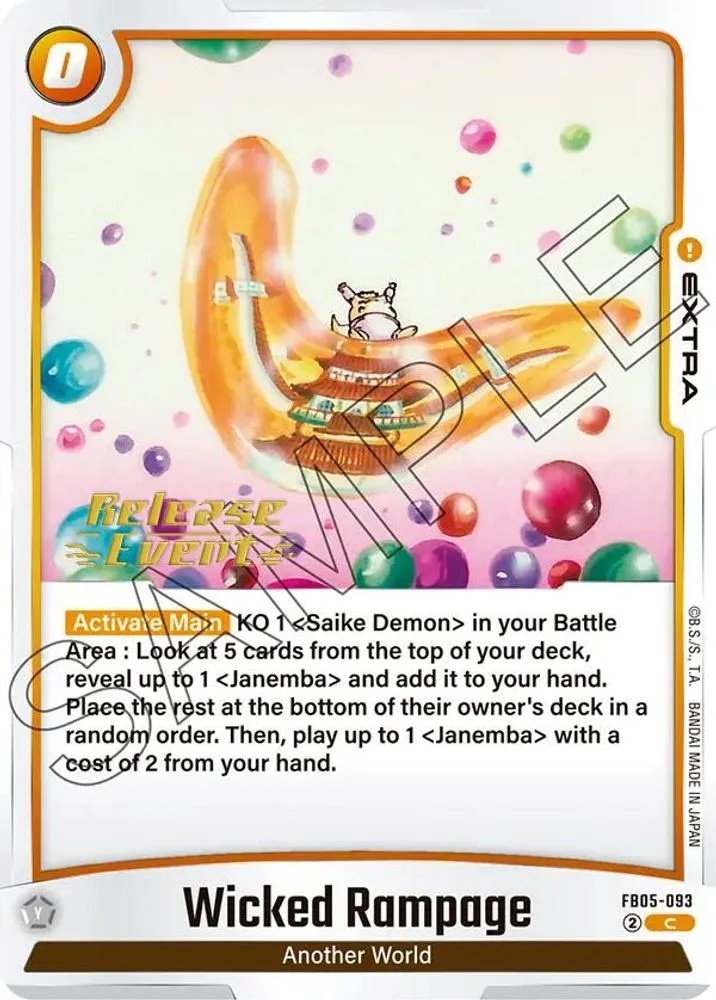 Wicked Rampage (Release Event)
