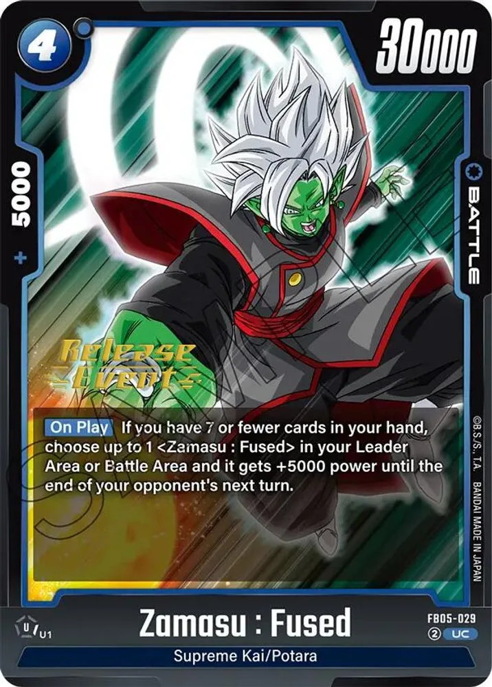 Zamasu : Fused (Release Event)
