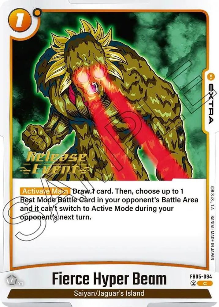 Fierce Hyper Beam (Release Event)