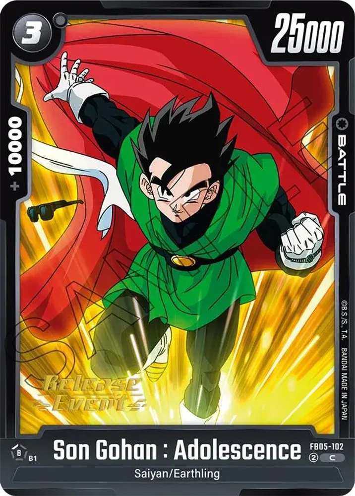 Son Gohan : Adolescence (Release Event)
