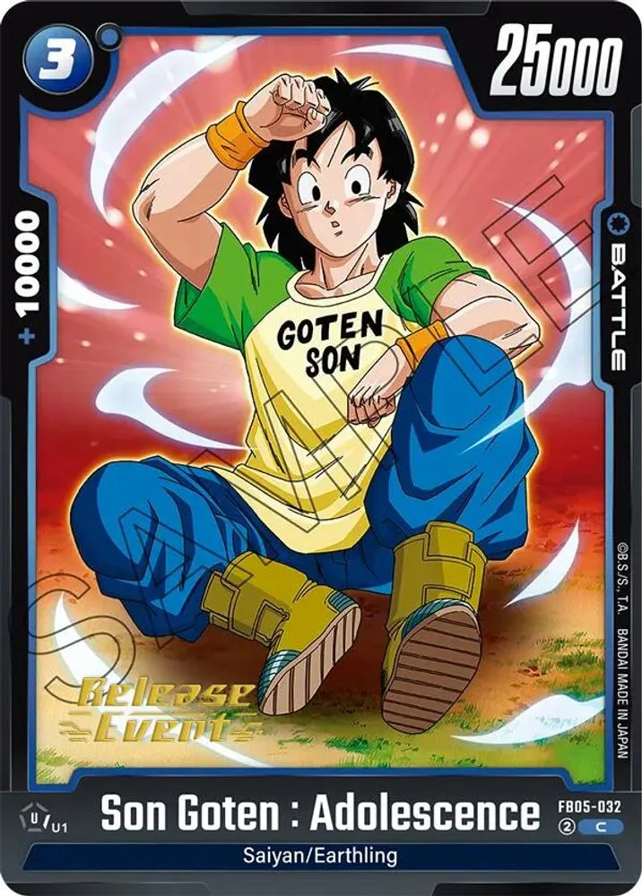 Son Goten : Adolescence (Release Event)