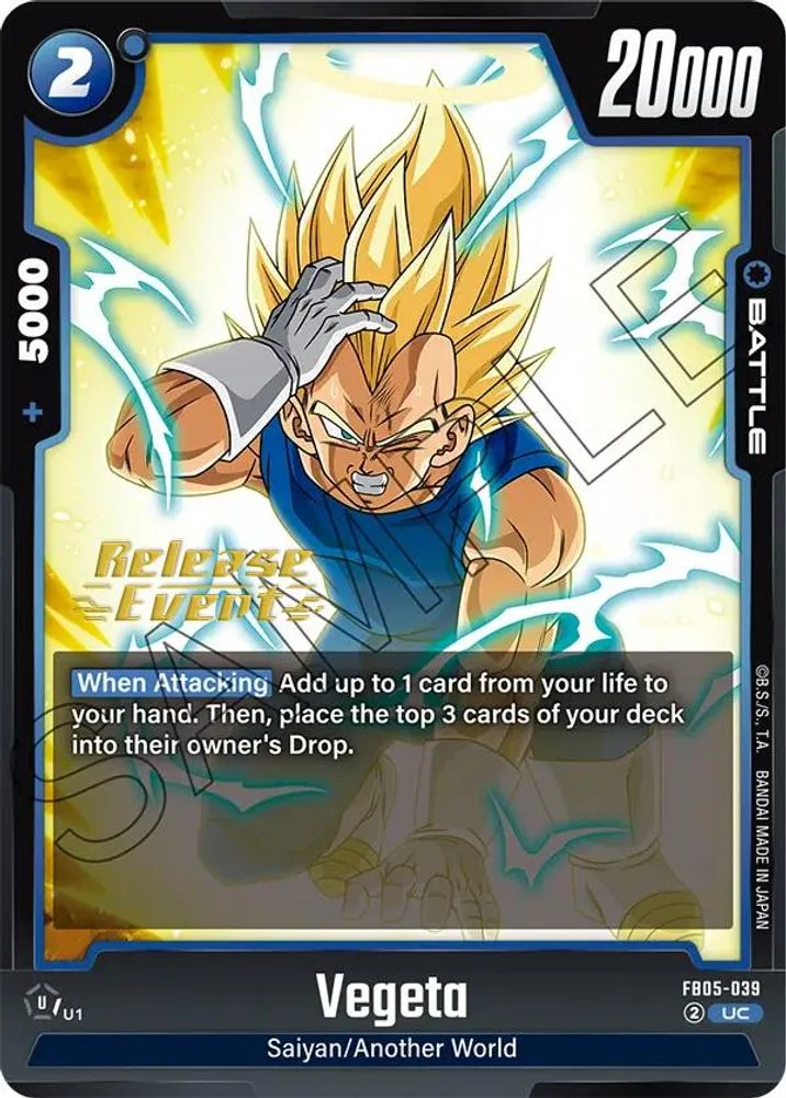 Vegeta (Release Event)