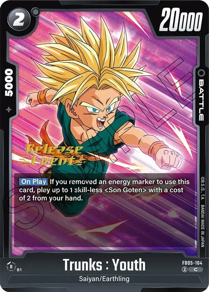 Trunks : Youth (Release Event)