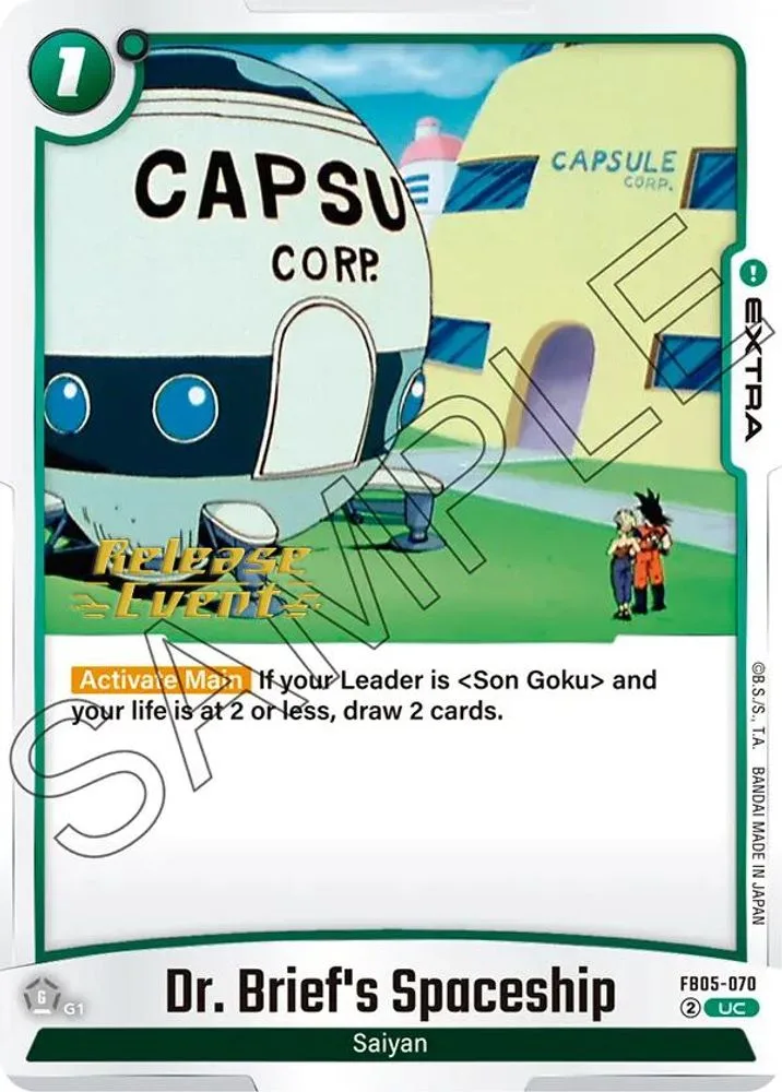 Dr. Brief's Spaceship (Release Event)