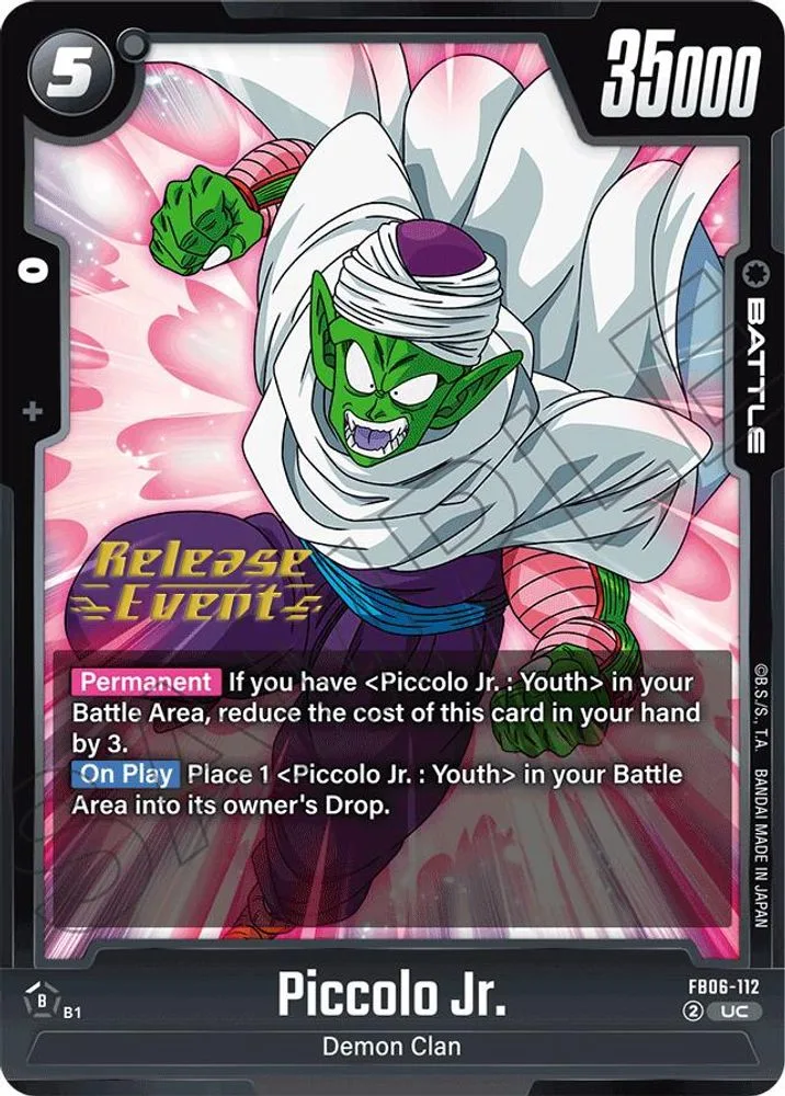 Piccolo Jr. (Release Event)