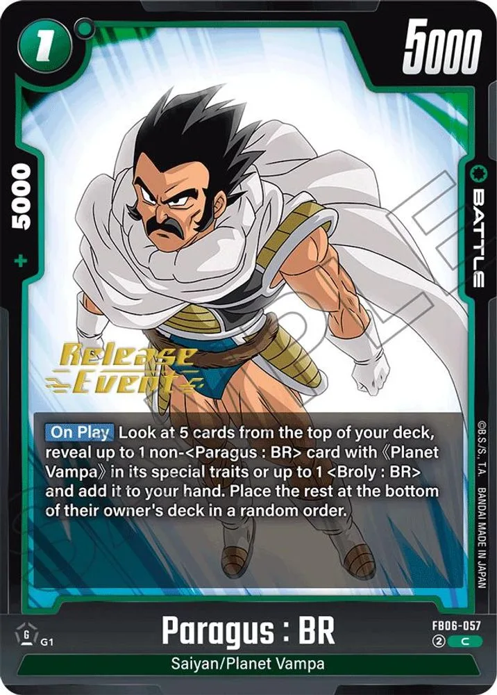 Paragus : BR (Release Event)