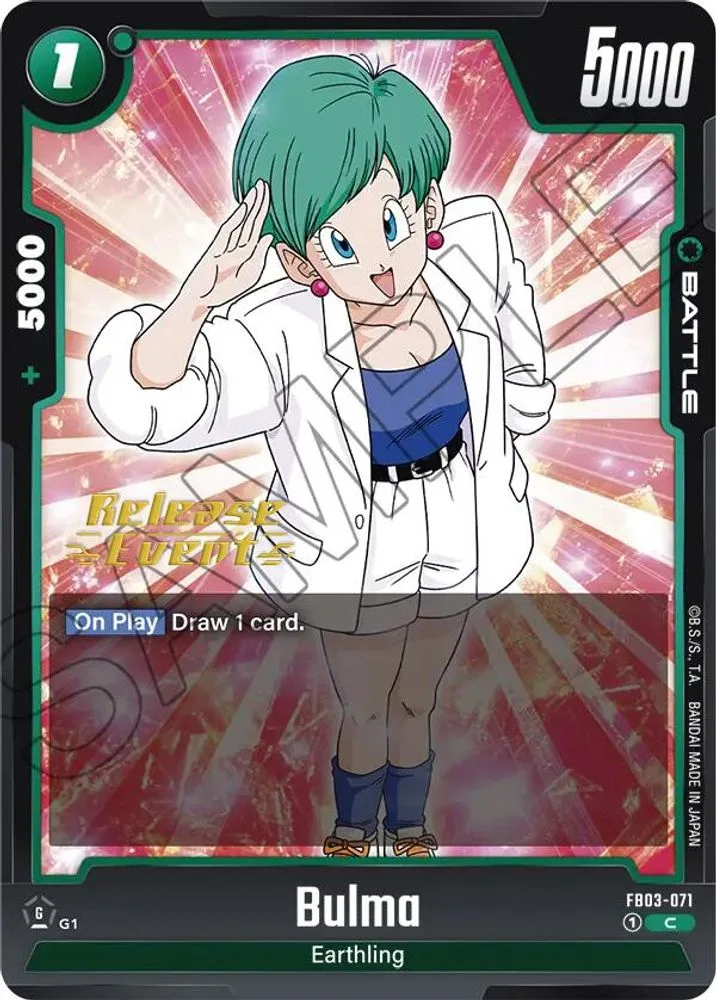 Bulma (Release Event)