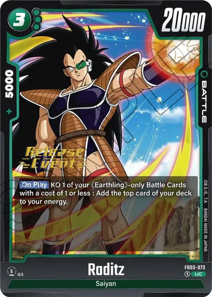 Raditz (Release Event)
