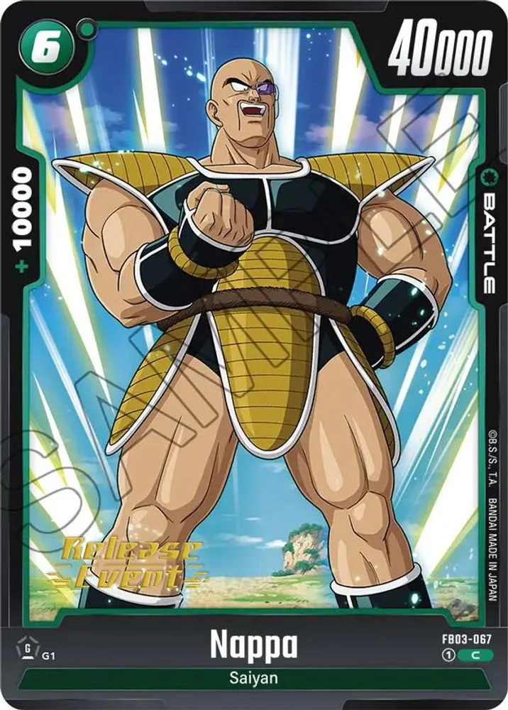 Nappa (Release Event)