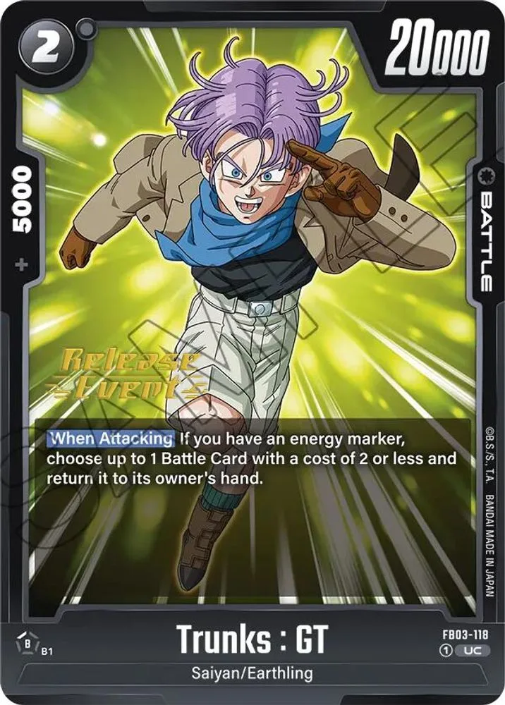 Trunks : GT (Release Event)