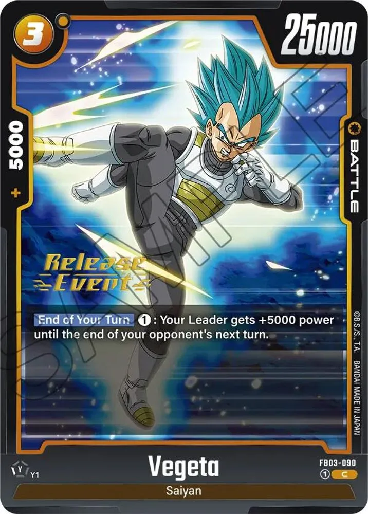 Vegeta (Release Event)