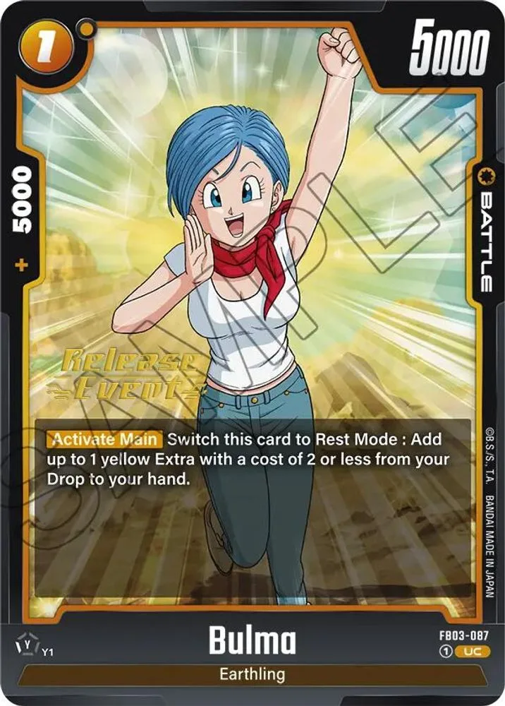 Bulma (Release Event)