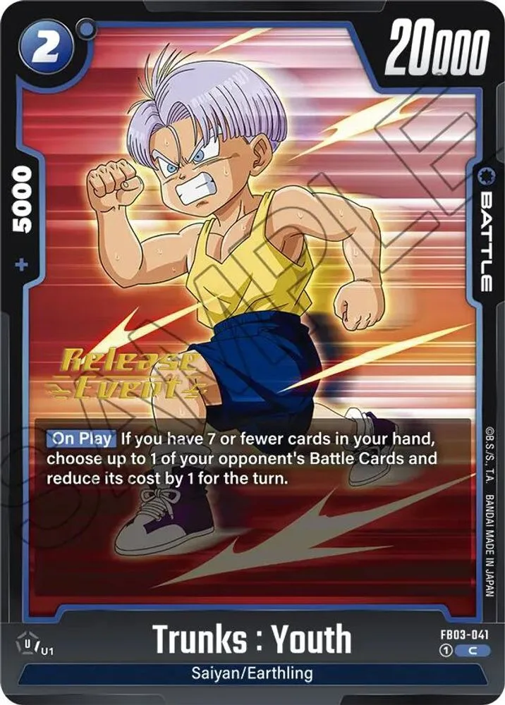 Trunks : Youth (Release Event)