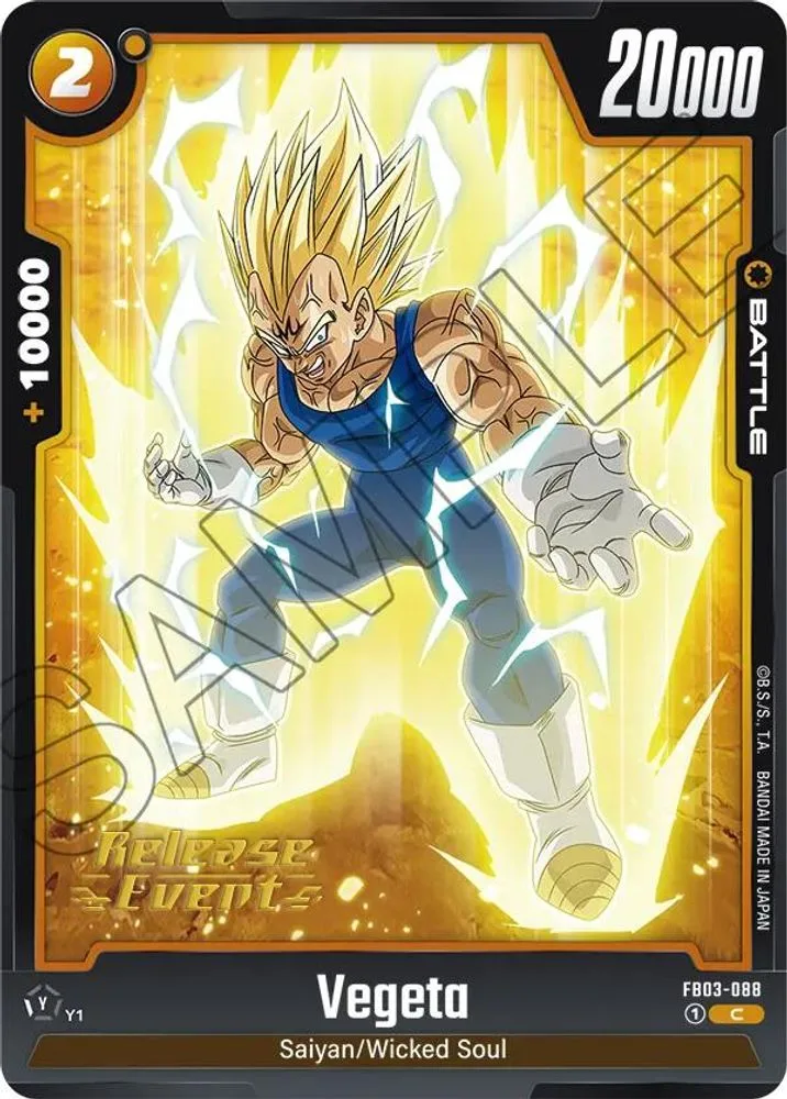 Vegeta (Release Event)
