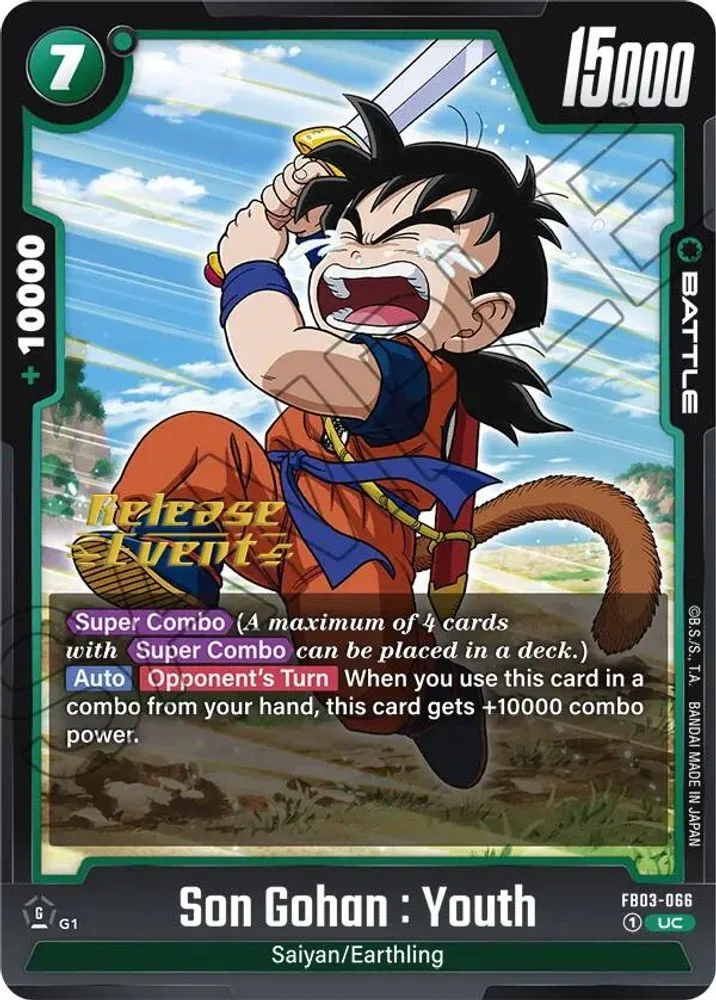 Son Gohan : Youth (Release Event)