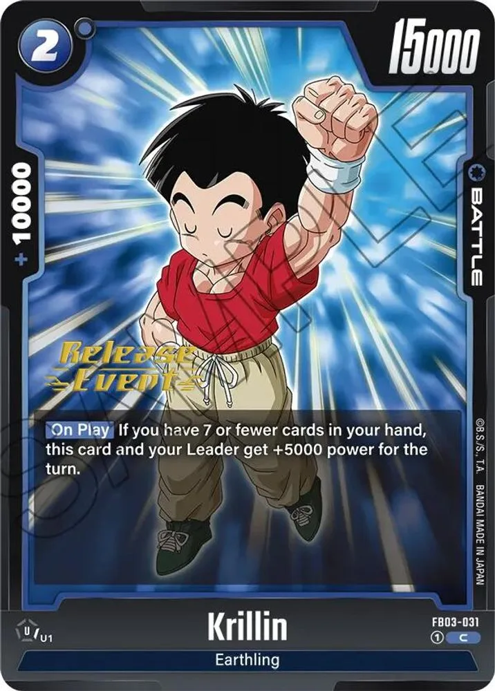 Krillin (Release Event)