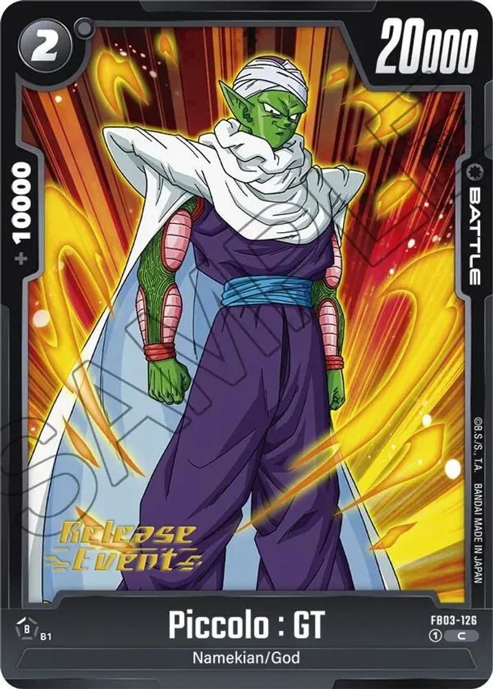 Piccolo : GT (Release Event)