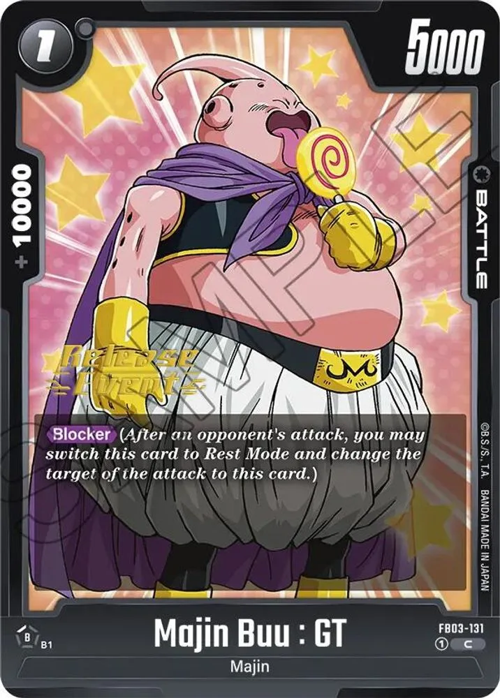 Majin Buu : GT (Release Event)