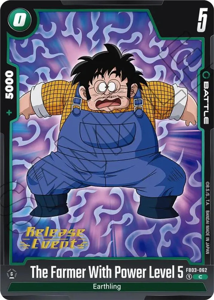 The Farmer With Power Level 5 (Release Event)