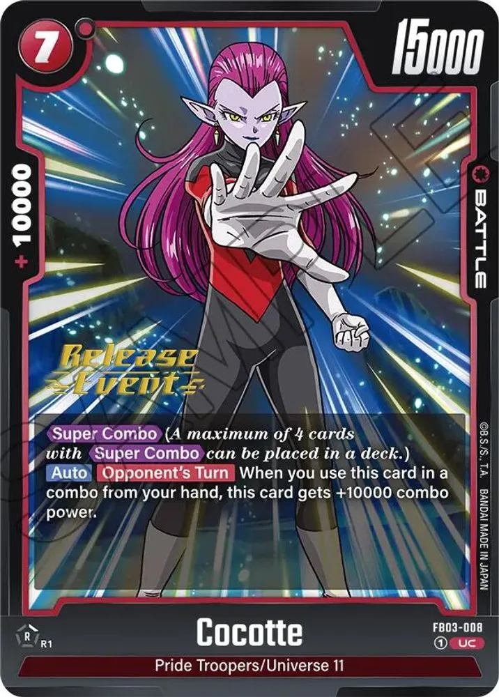Cocotte (Release Event)