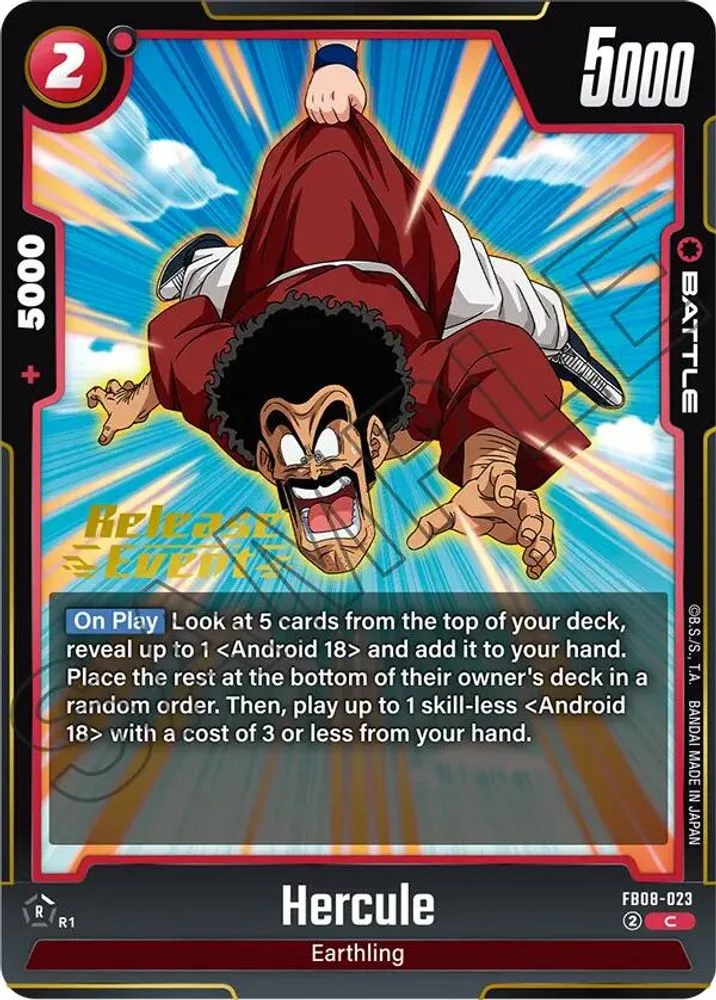 Hercule (Release Event)