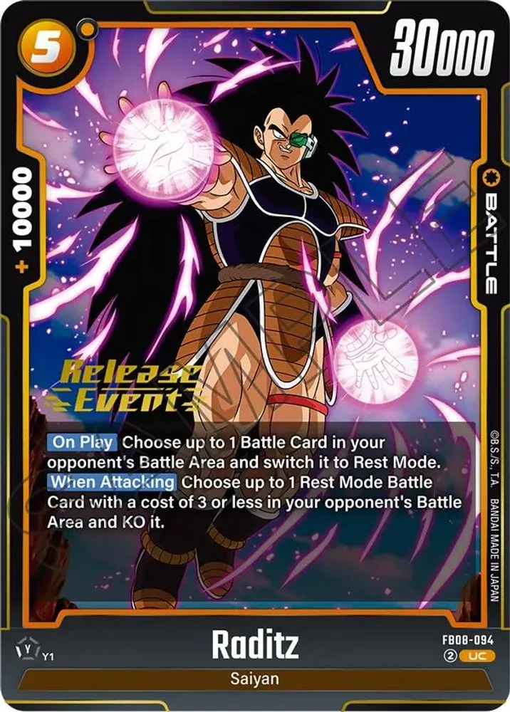 Raditz (Release Event)
