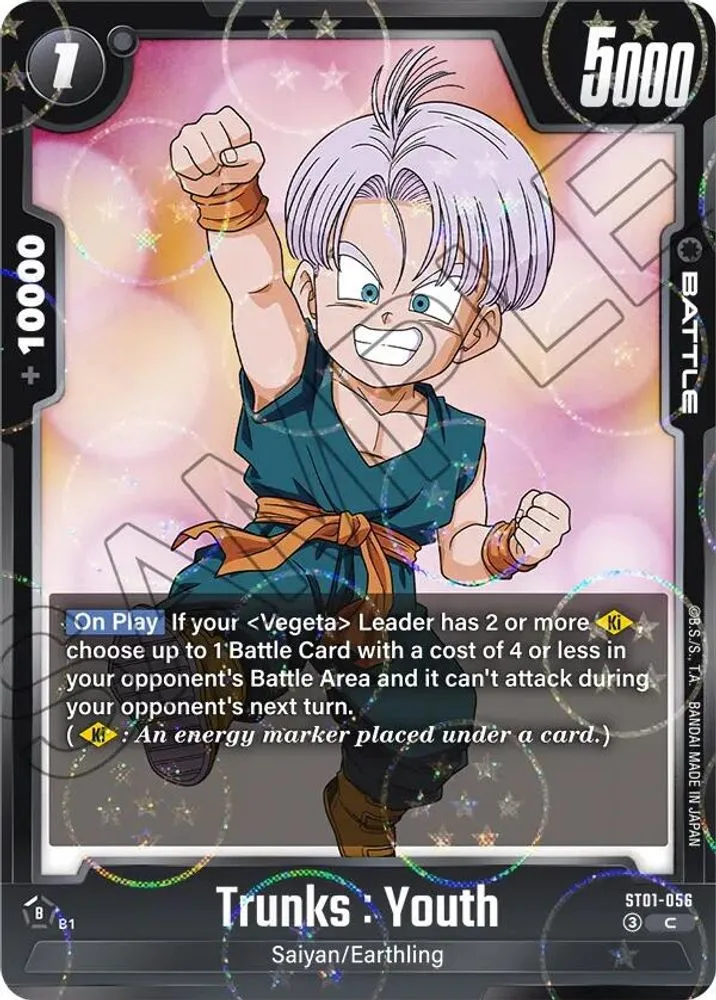 Trunks : Youth (Dragon Ball Pattern)
