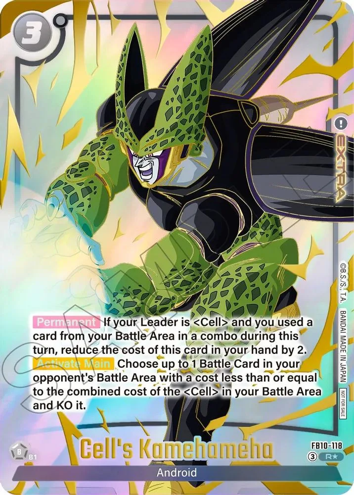 Cell's Kamehameha (Limited Pack 26-27 WAVE2)