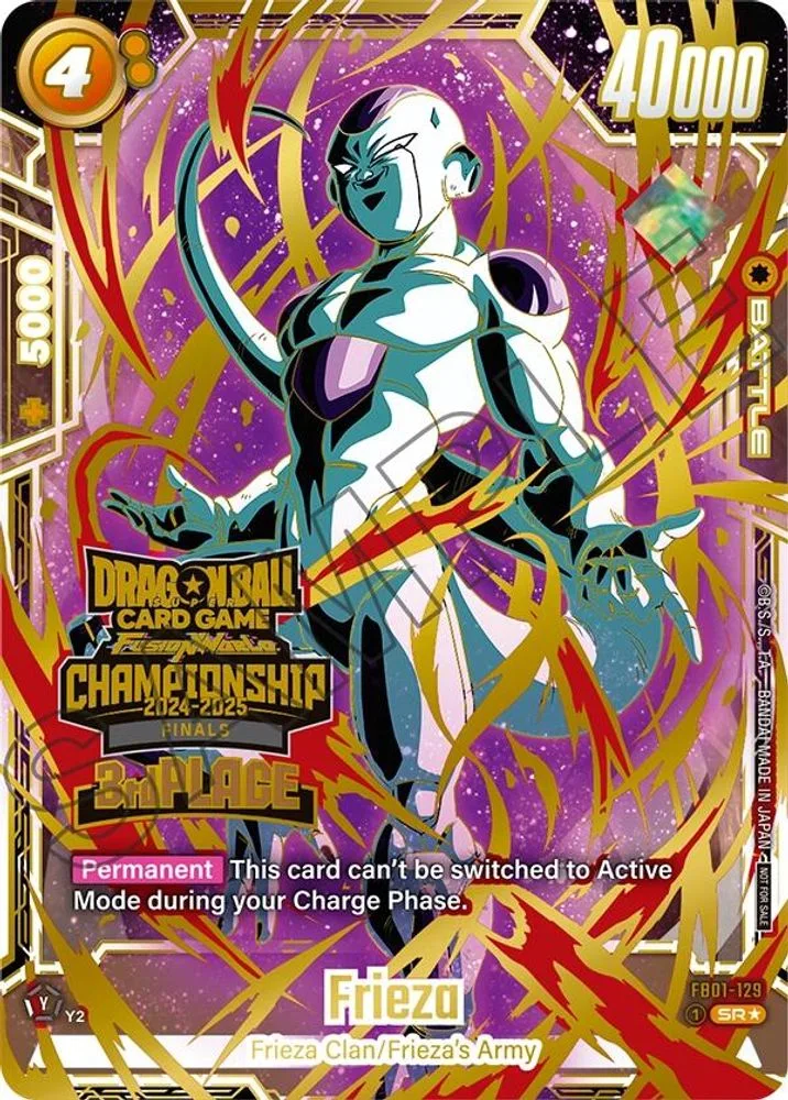 Frieza (Championship 2024-2025 Finals 3rd Place)