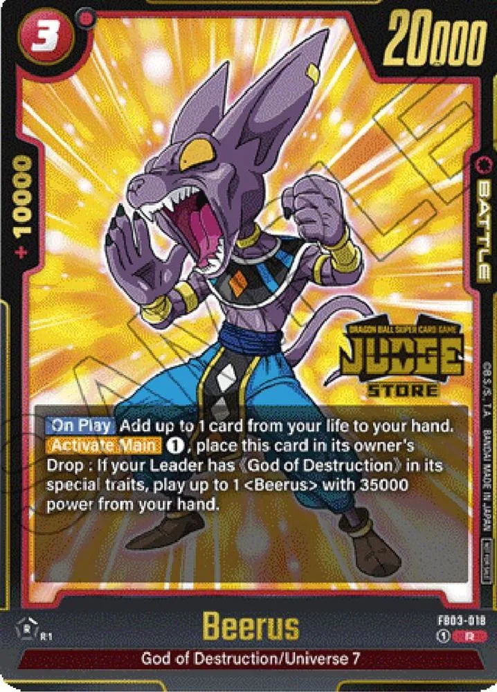 Beerus (Judge Pack (Store Judge) 02)
