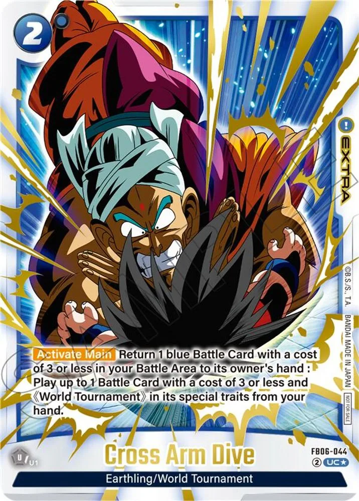 Cross Arm Dive (Limited Pack 02 · Alternate Art)