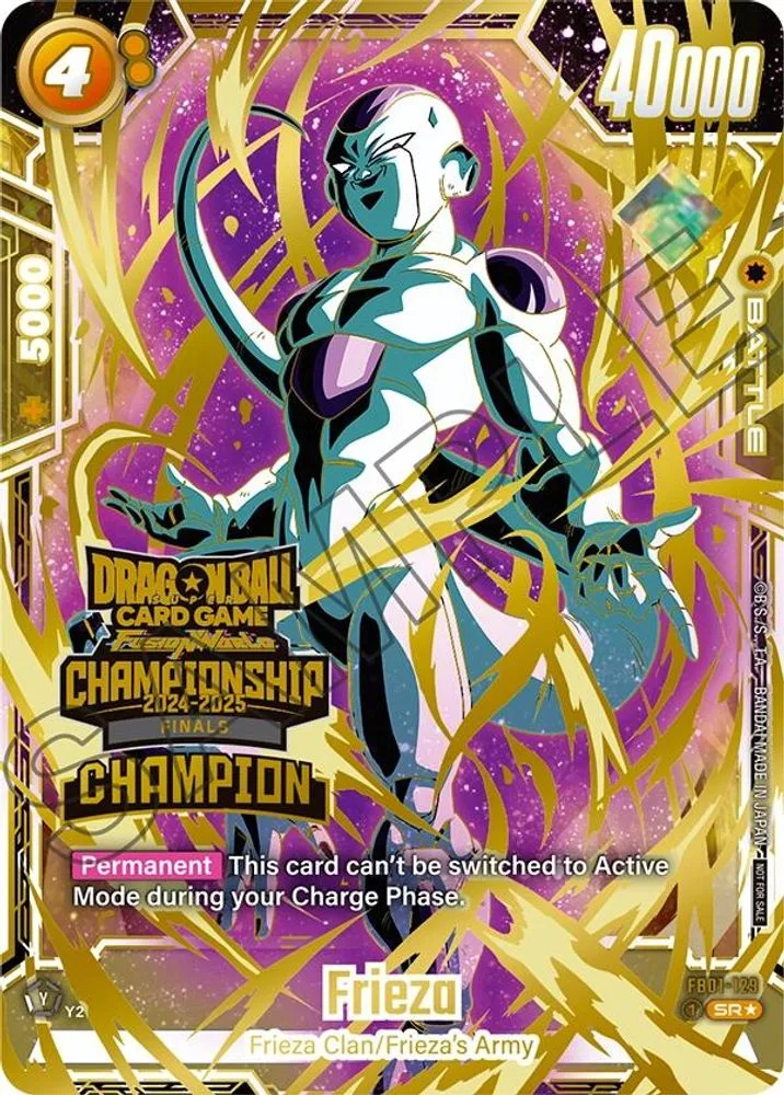 Frieza (Championship 2024-2025 Finals Champion)