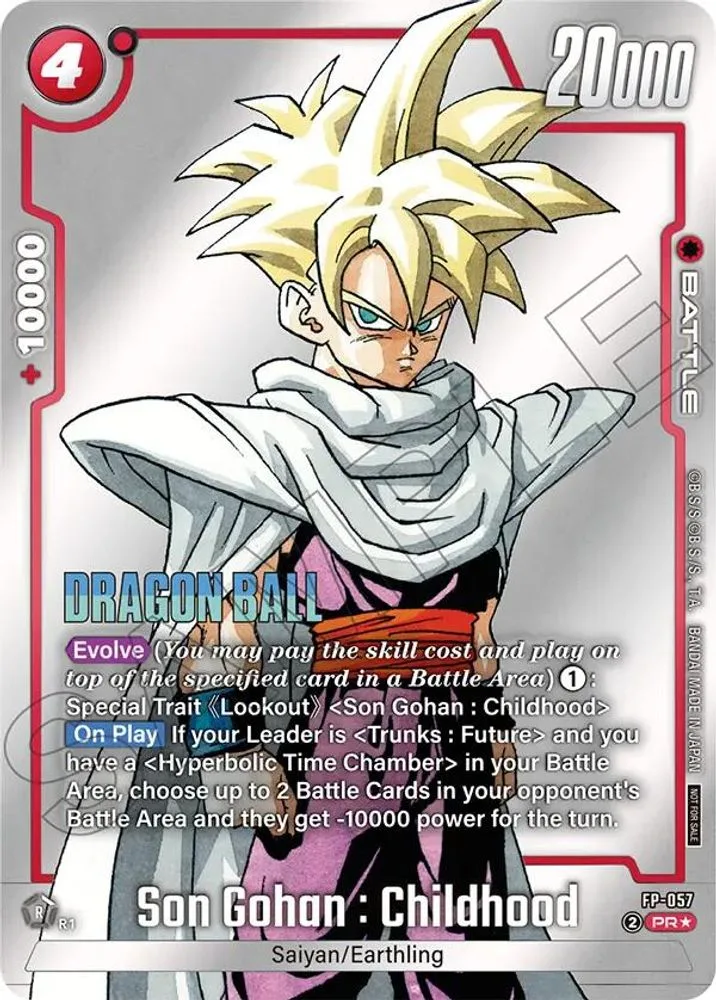 Son Gohan : Childhood (Tournament Pack MANGA ver. SPECIAL)