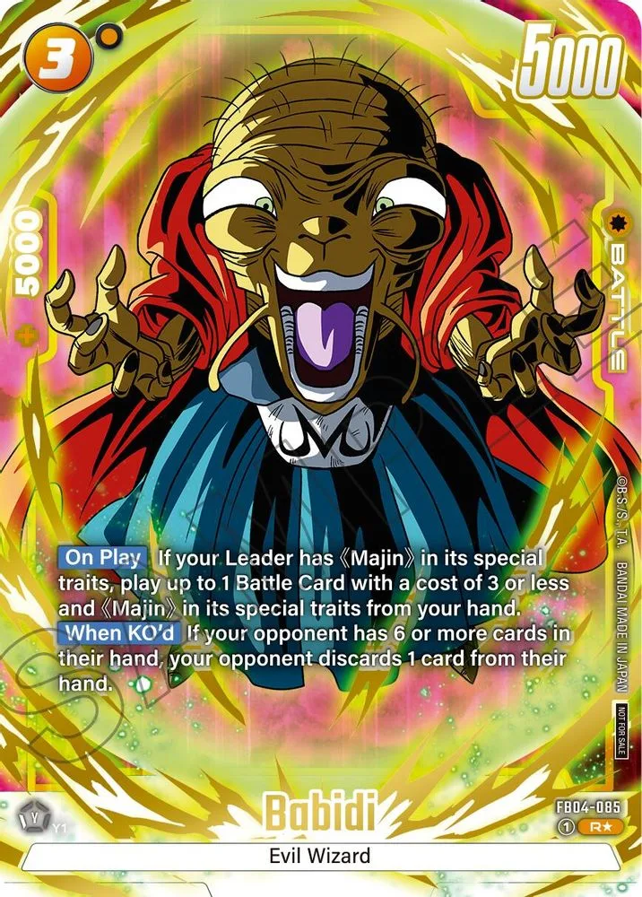 Babidi (Alternate Art · Limited Pack 01)