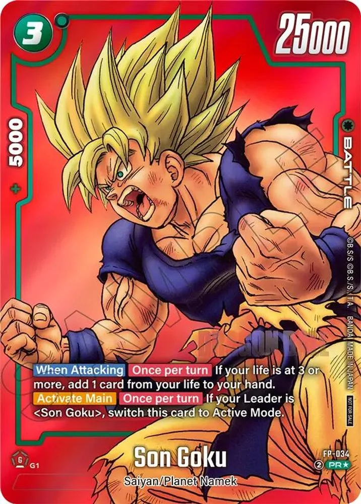 Son Goku (Limited Pack MANGA Version 01)