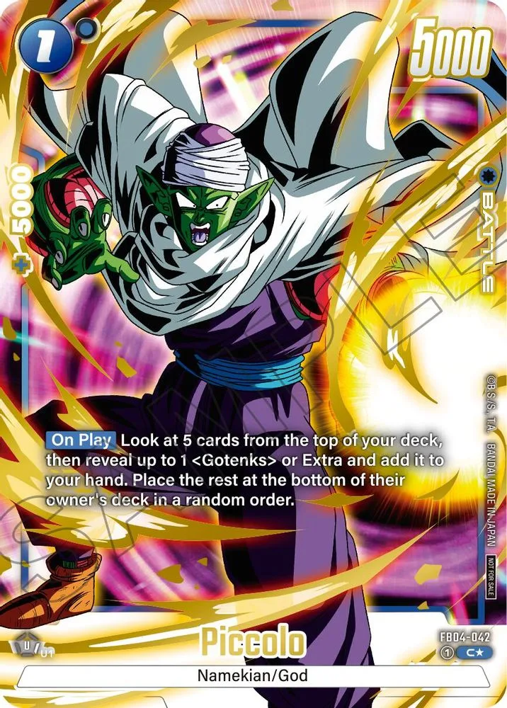 Piccolo (Alternate Art · Limited Pack 01)