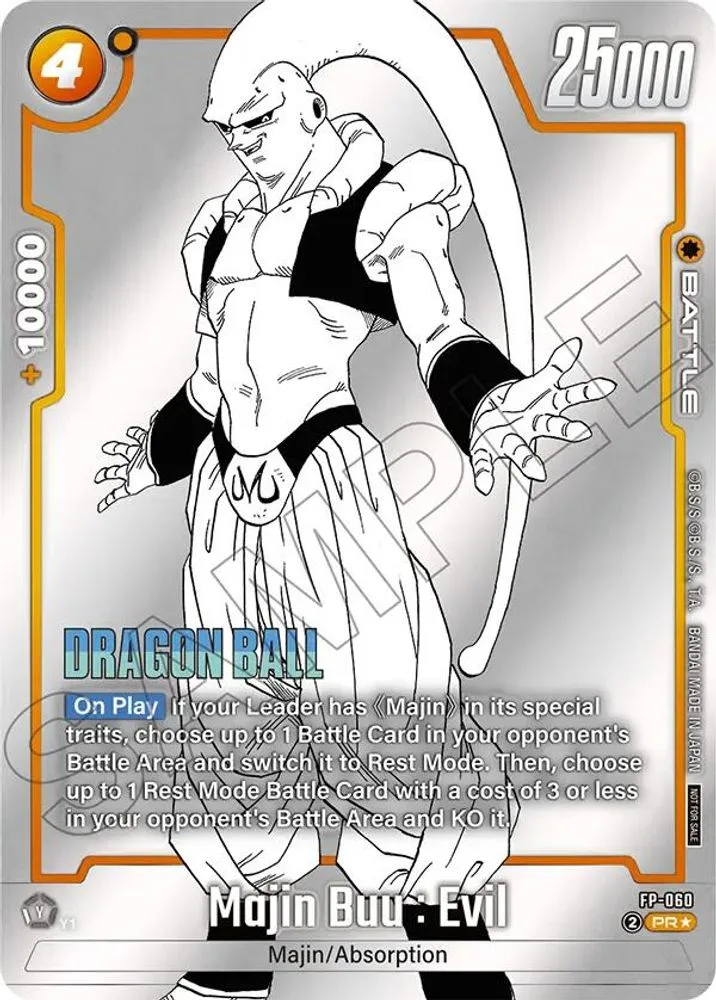 Majin Buu : Evil (Tournament Pack MANGA ver. SPECIAL)